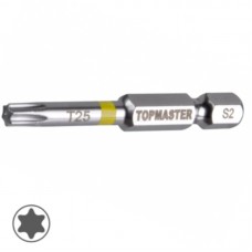 TOPMASTER Set 2 biti Torx T20, T30, prindere hexagonala 1/4" lungime 50 mm